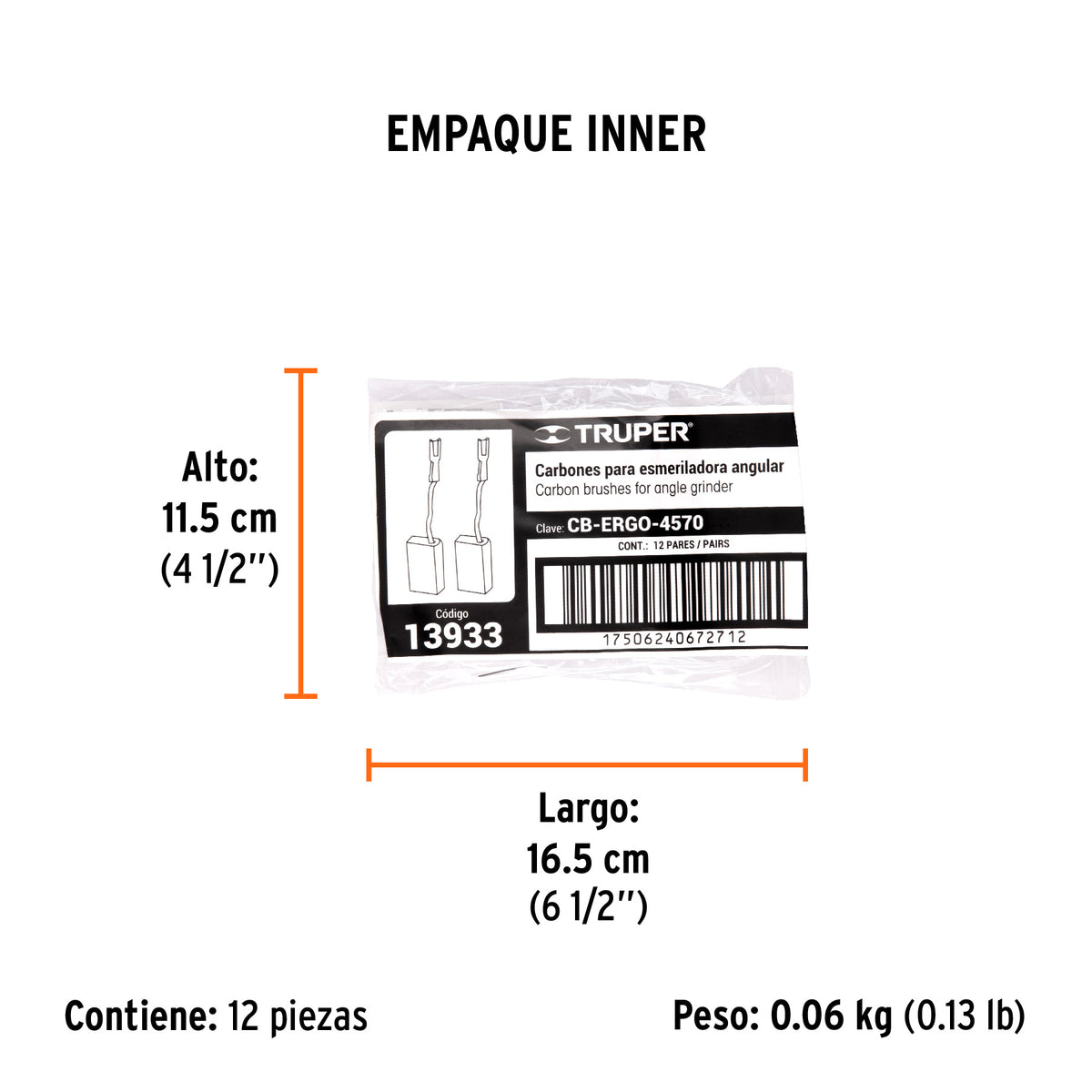 2 carbones para ERGO-4570 - SKU 13933
