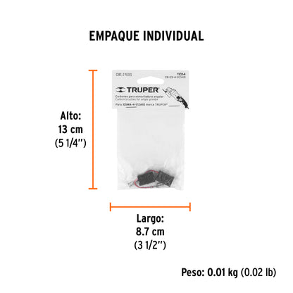 2 carbones para ESMA-4-1/2A10 - TRUPER - SKU 11014