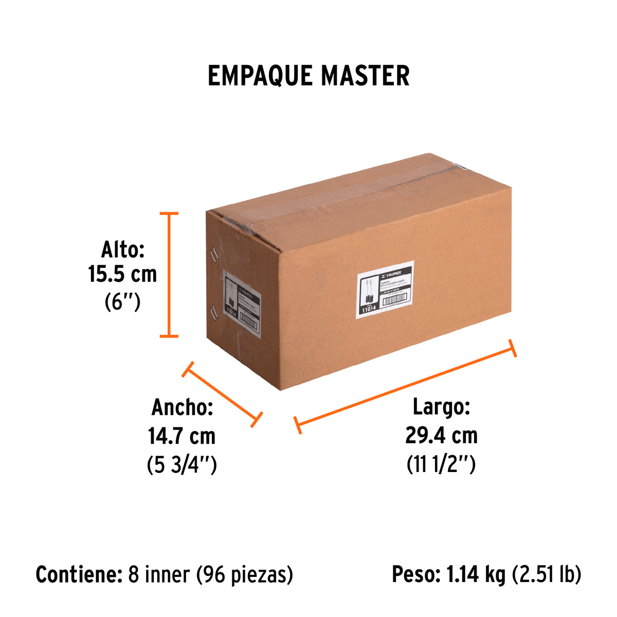 2 carbones para ESMA-4-1/2A10 - TRUPER - SKU 11014