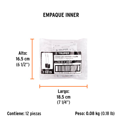 2 carbones para ESMA-4-1/2A11 - SKU 11019