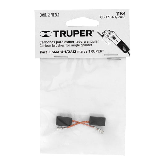 2 carbones para ESMA-4-1/2A12 - TRUPER - SKU 11161