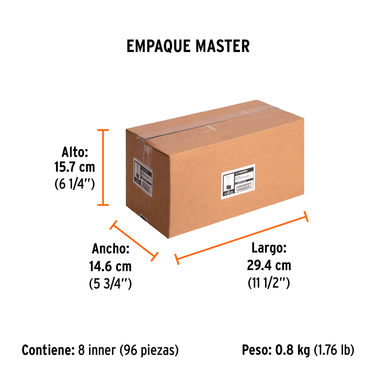 2 carbones para ESMA-4-1/2A9 - TRUPER - SKU 11013
