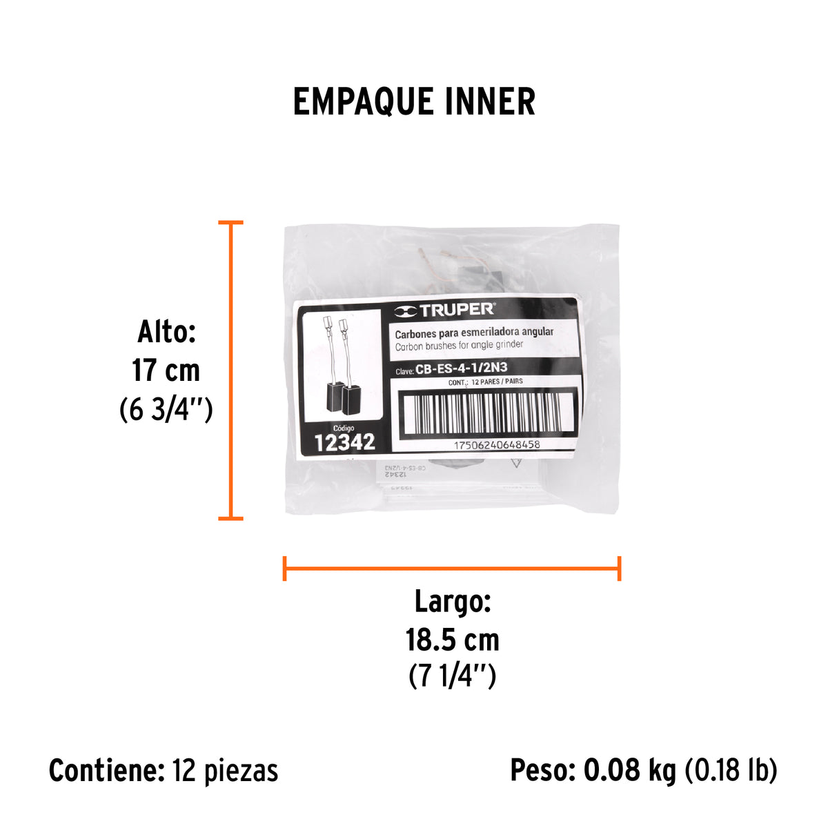 2 carbones para ESMA-4-1/2N3 - SKU 12342