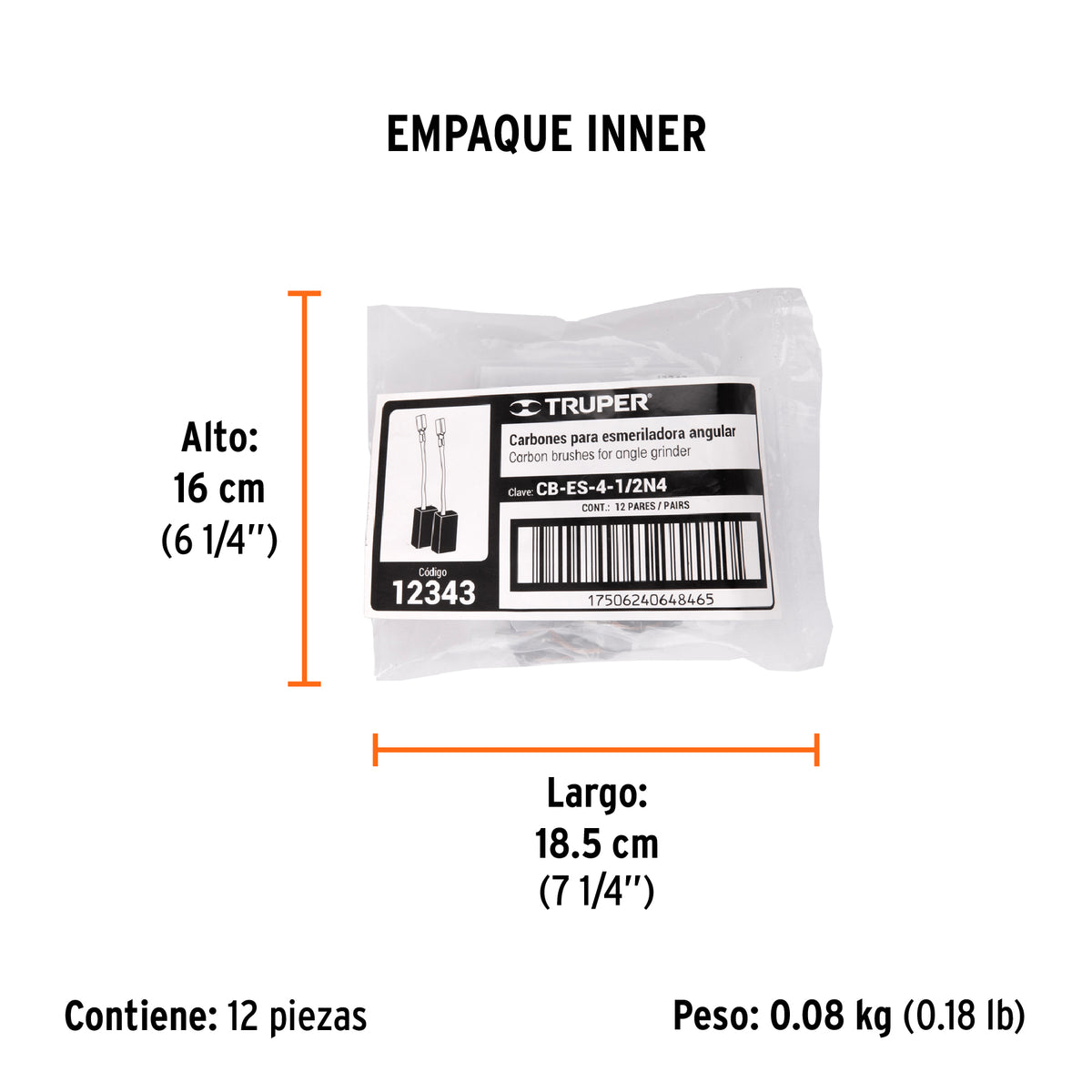 2 carbones para ESMA-4-1/2N4 - SKU 12343