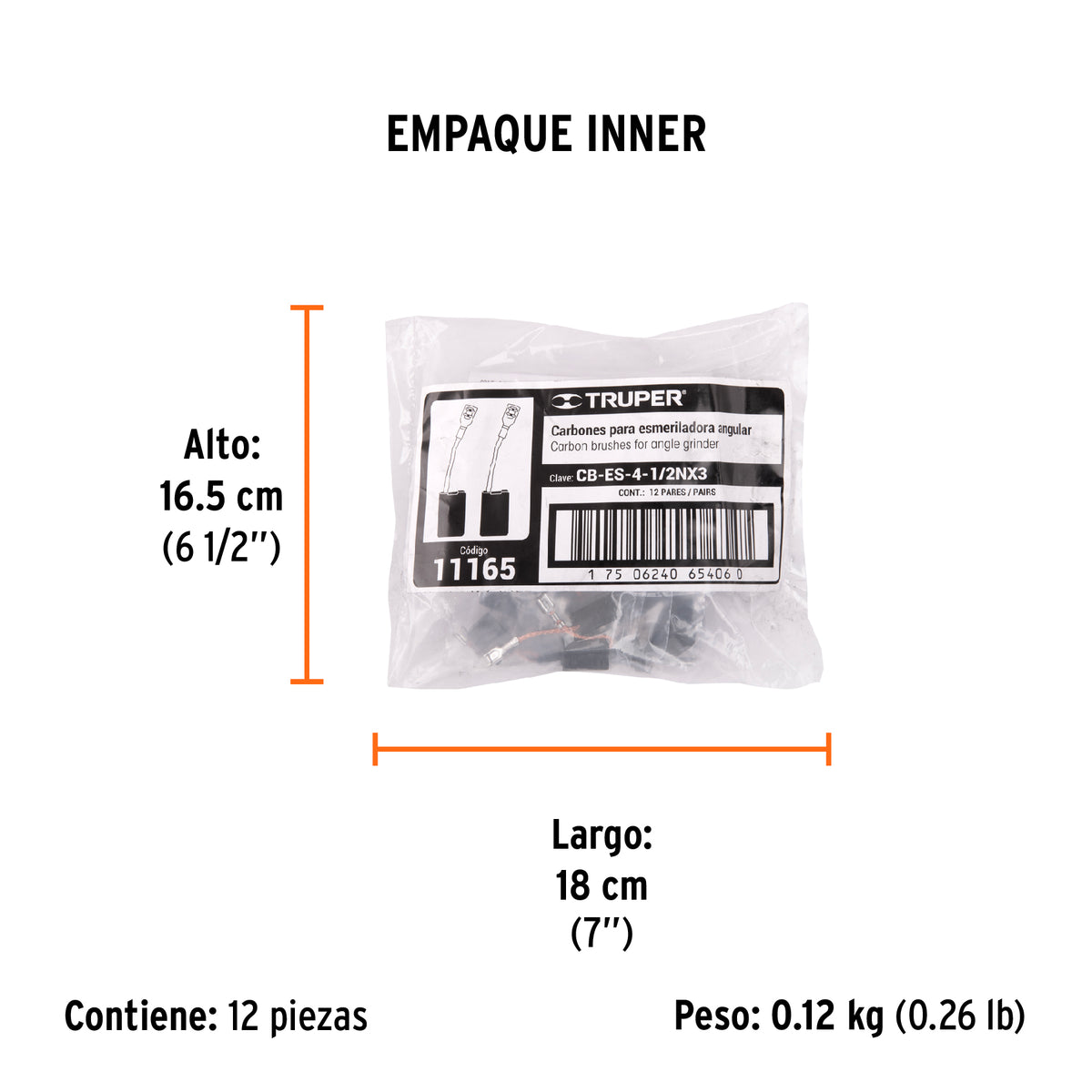2 carbones para ESMA-4-1/2NX3 - SKU 11165
