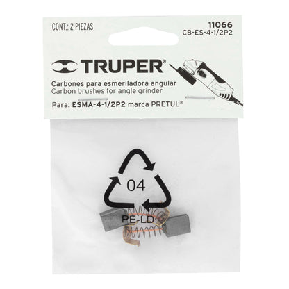 2 carbones para ESMA-4-1/2P2 - TRUPER - SKU 11066