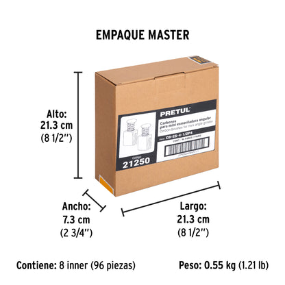 2 carbones para ESMA-4-1/2P4 - SKU 21250