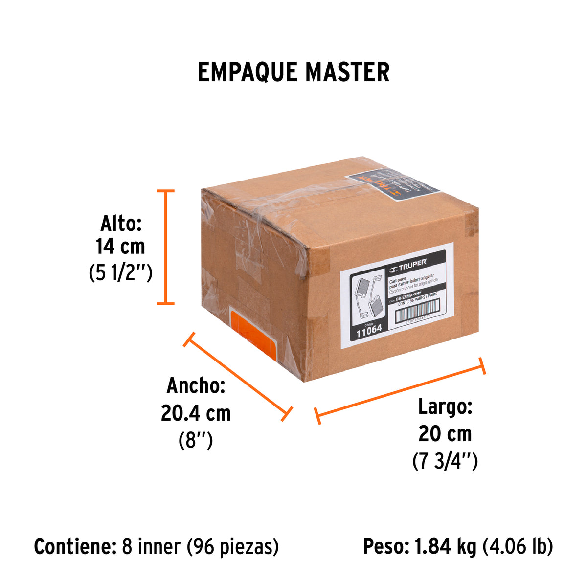 2 carbones para ESMA-9N2 - TRUPER - SKU 11064