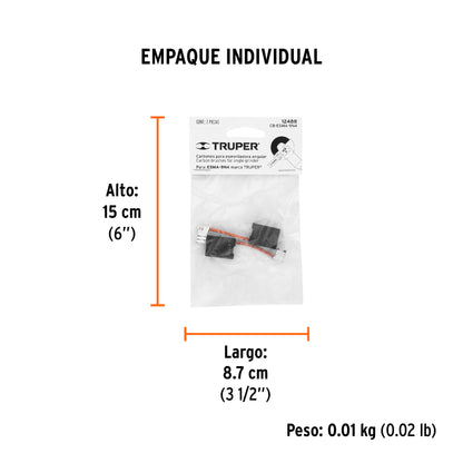 2 carbones para ESMA-9N4 - SKU 12488