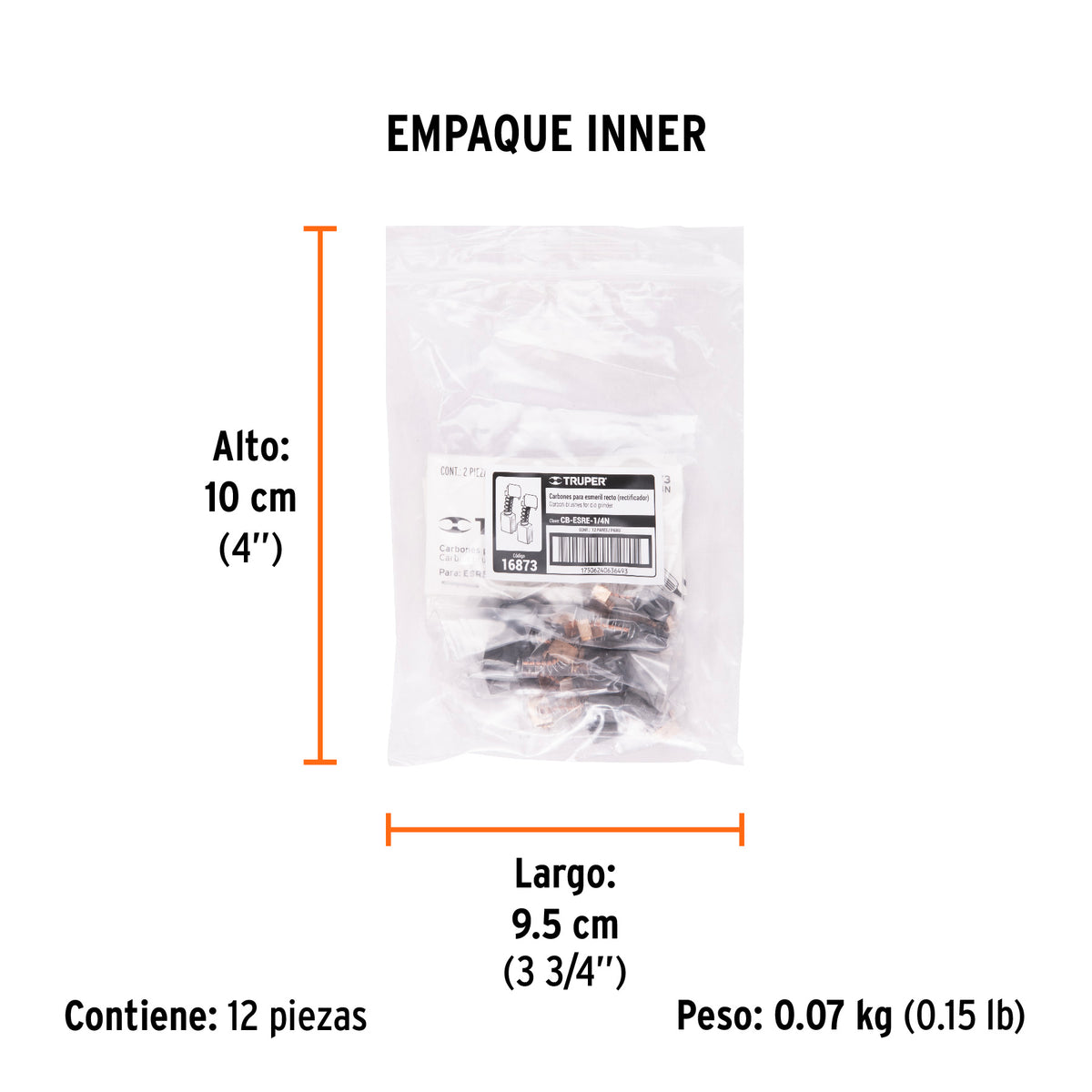 2 carbones para ESRE-1/4N - SKU 16873