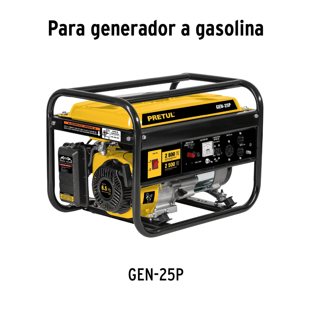 Carburador para generador a gasolina GEN-25P - SKU 28212