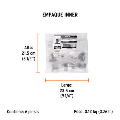 2 carbones para generadores Grupo - SKU 12666