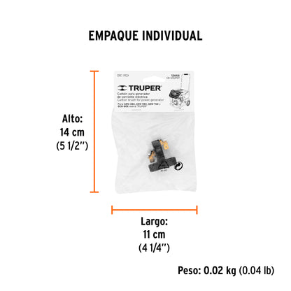 2 carbones para generadores Grupo - SKU 12666