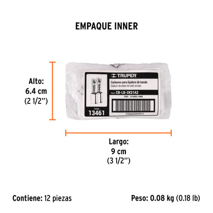 2 carbones para LIBA-3X21A2 - SKU 13461