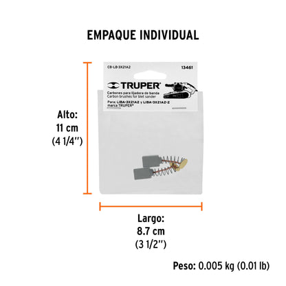 2 carbones para LIBA-3X21A2 - SKU 13461