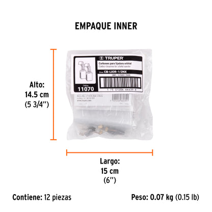 2 carbones para LIOR-1/2NX - SKU 11070