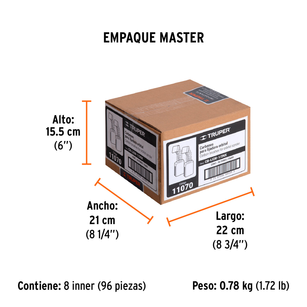 2 carbones para LIOR-1/2NX - SKU 11070