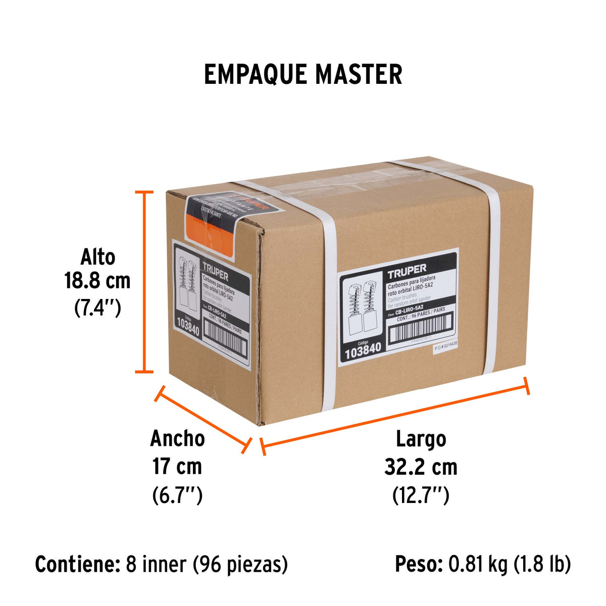 Bolsa con 2 carbones de repuesto para LIRO-5A2 · vista 4