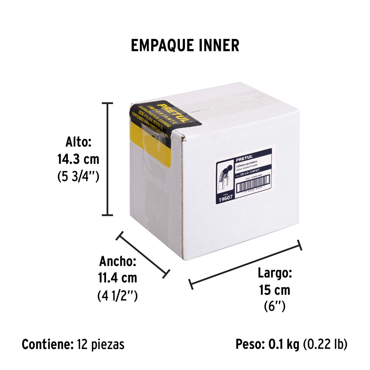 2 carbones para LIOR-1/3P3/T - SKU 19607