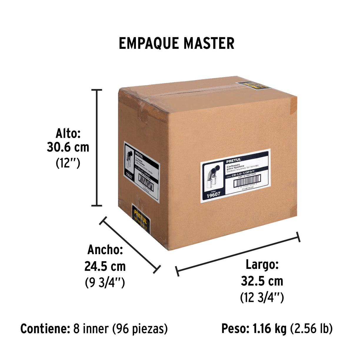 2 carbones para LIOR-1/3P3/T - SKU 19607