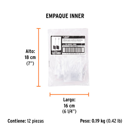 2 carbones para MADE-10NX - SKU 101980