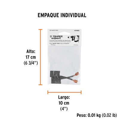2 carbones para MADE-10NX - SKU 101980