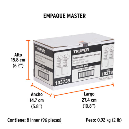 Bolsa con 2 carbones de repuesto para MEZ-140A · vista 5