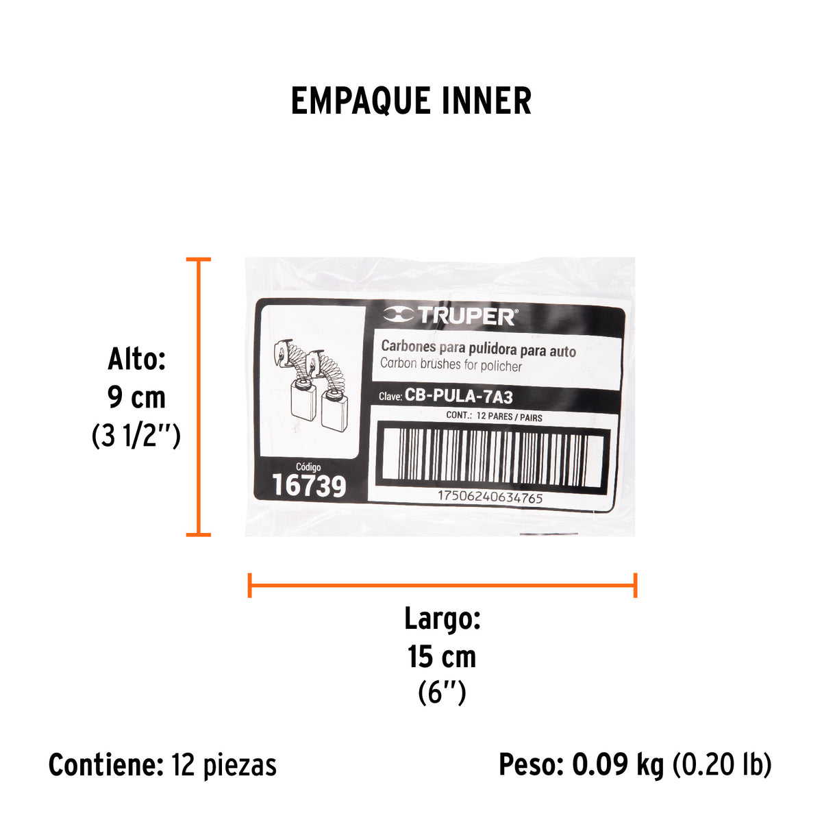 2 carbones para PULA-7A3 - SKU 16739