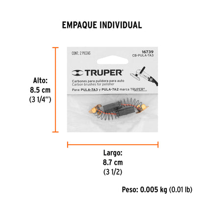 2 carbones para PULA-7A3 - SKU 16739