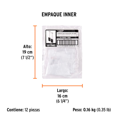 2 carbones para RMAX-15NX - SKU 101982