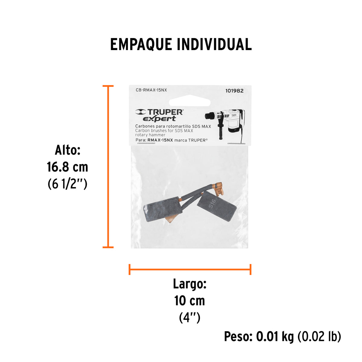 2 carbones para RMAX-15NX - SKU 101982