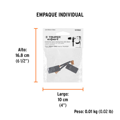 2 carbones para RMAX-15NX - SKU 101982