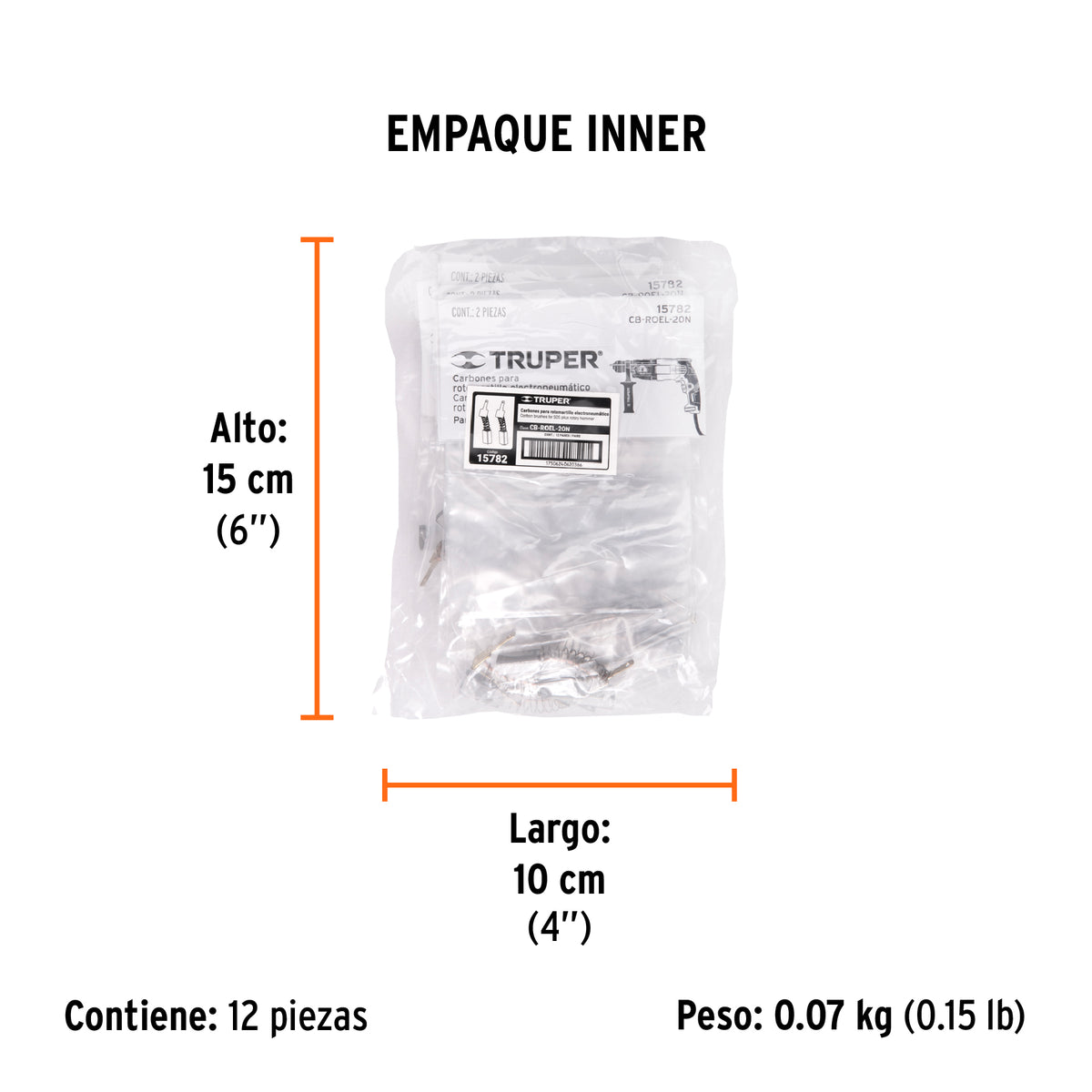 2 carbones para ROEL-20N - SKU 15782
