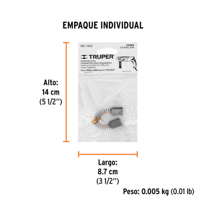 2 carbones para ROEL-30N - SKU 14093