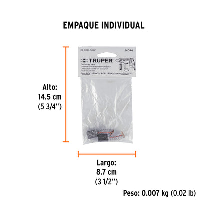 2 carbones para ROEL-50N2 - SKU 14094