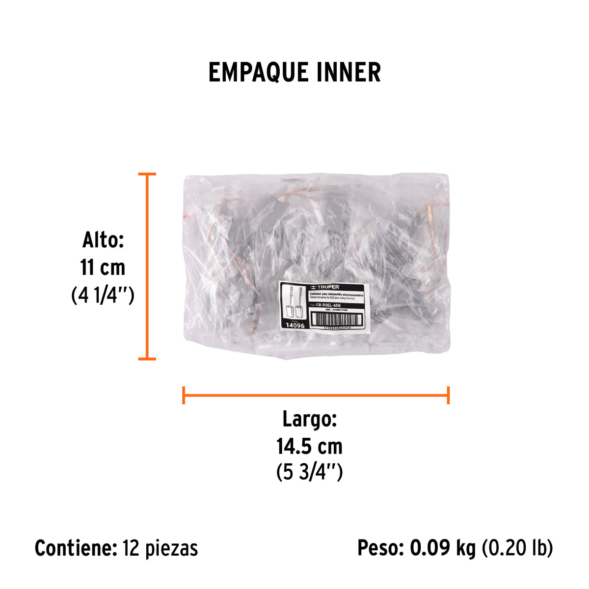 2 carbones para ROEL-60N - SKU 14096