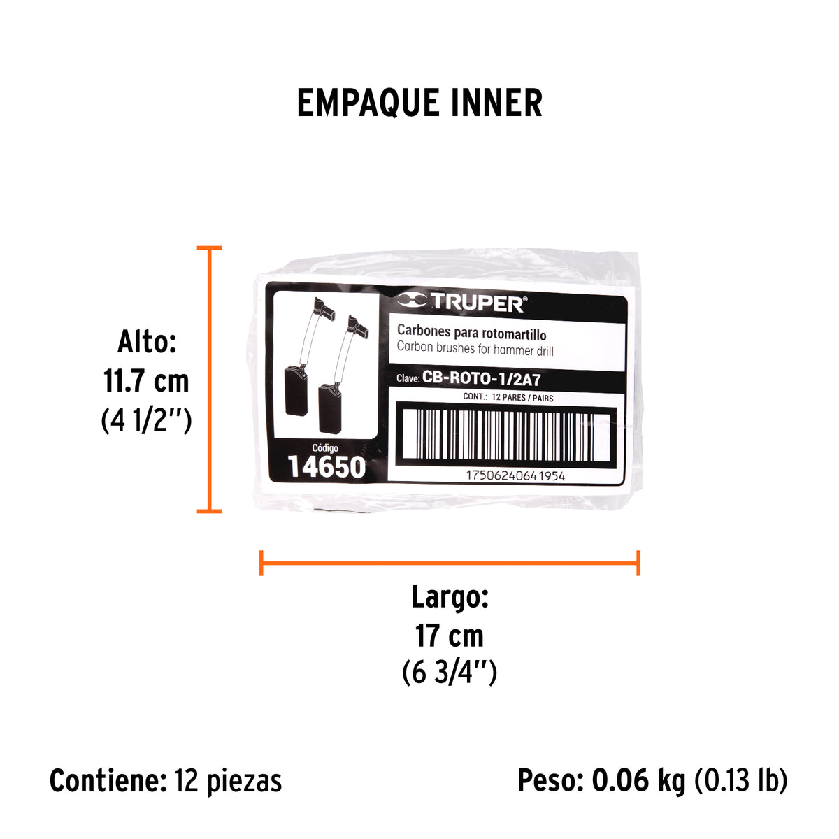 2 carbones para ROTO-1/2A7 - SKU 14650