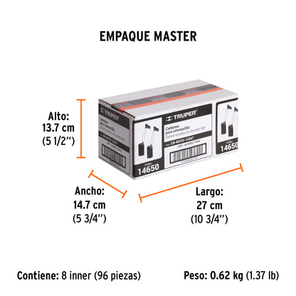 2 carbones para ROTO-1/2A7 - SKU 14650