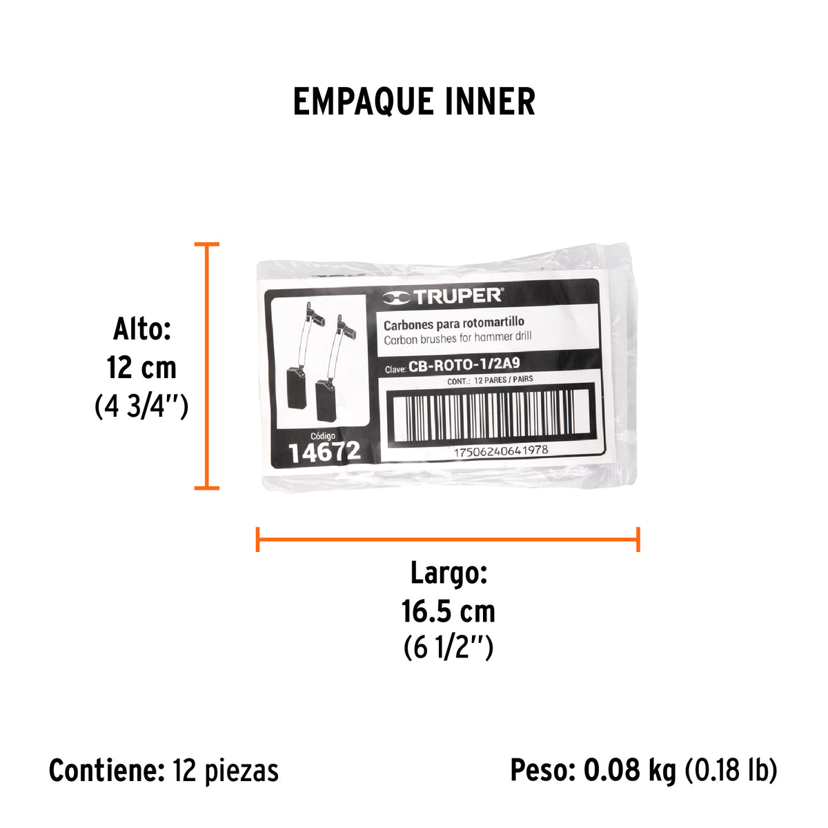 2 carbones para ROTO-1/2A9 - SKU 14672
