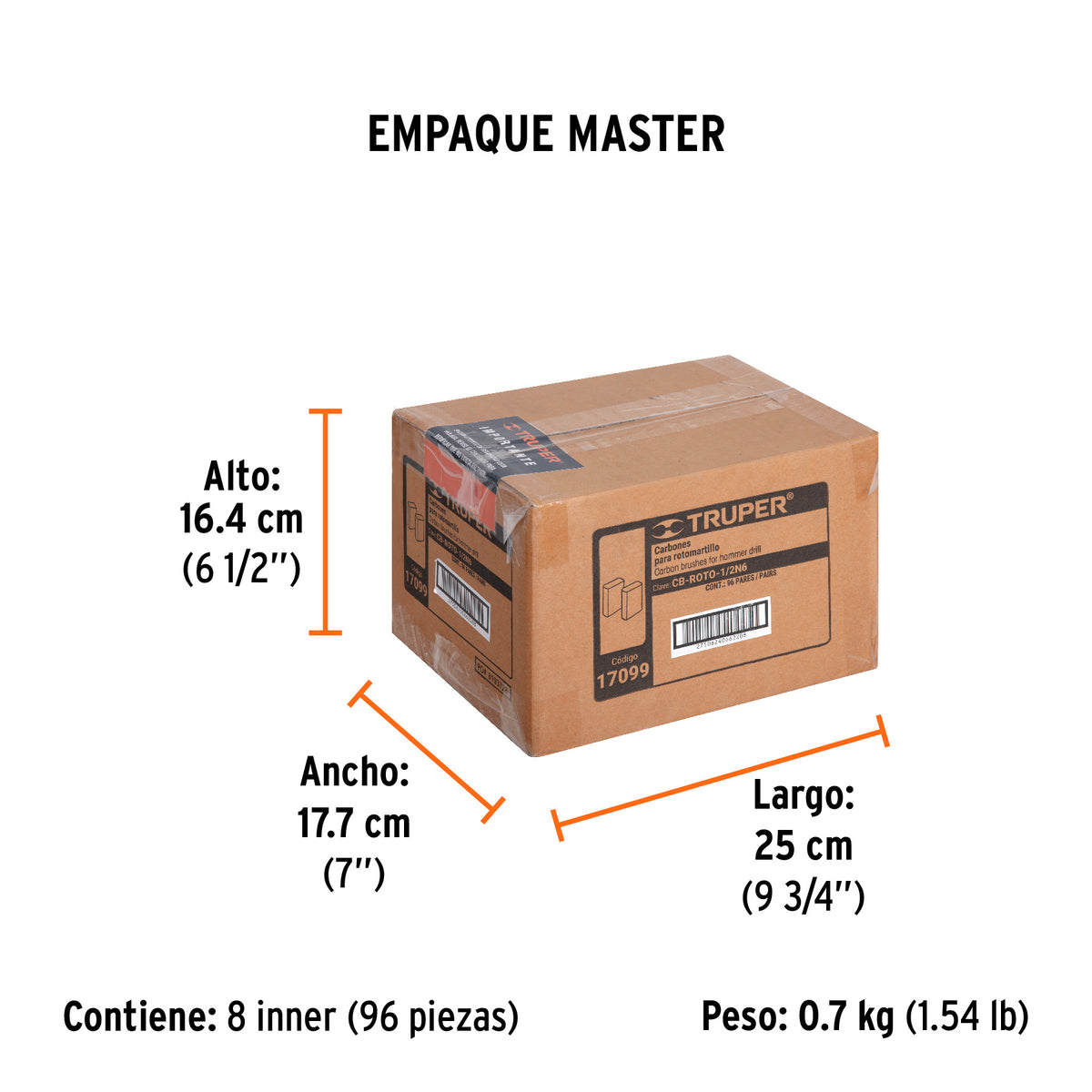 2 carbones para ROTO-1/2N6 - SKU 17099