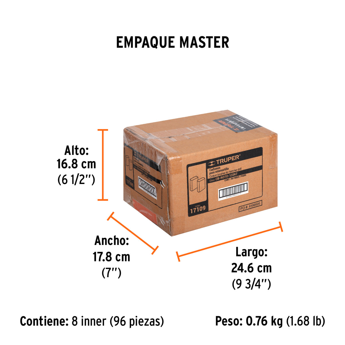 2 carbones para ROTO-1/2N7 - SKU 17109
