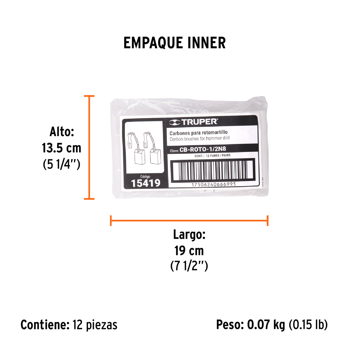 2 carbones para ROTO-1/2N8 - SKU 15419