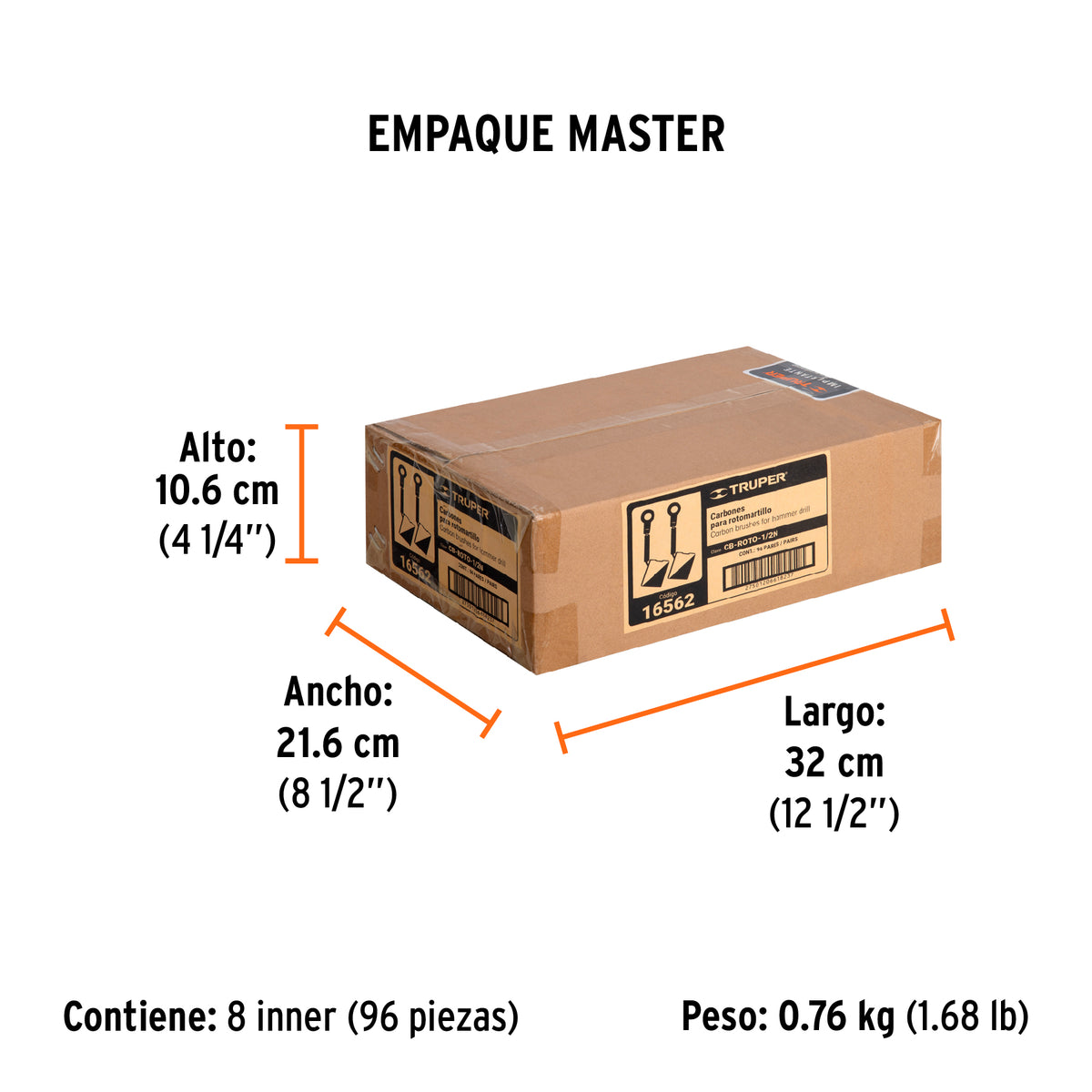 2 carbones para ROTO-1/2N - SKU 16562