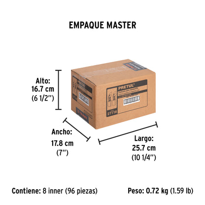 2 carbones d/repuesto p/ROTO-1/2P6 y 3/8P6 - SKU 27118