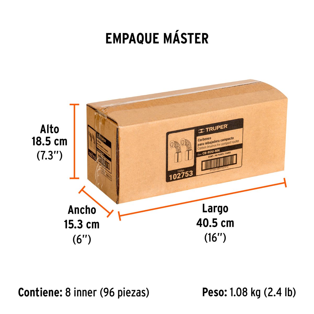 2 carbones para ROU-MN - SKU 102753