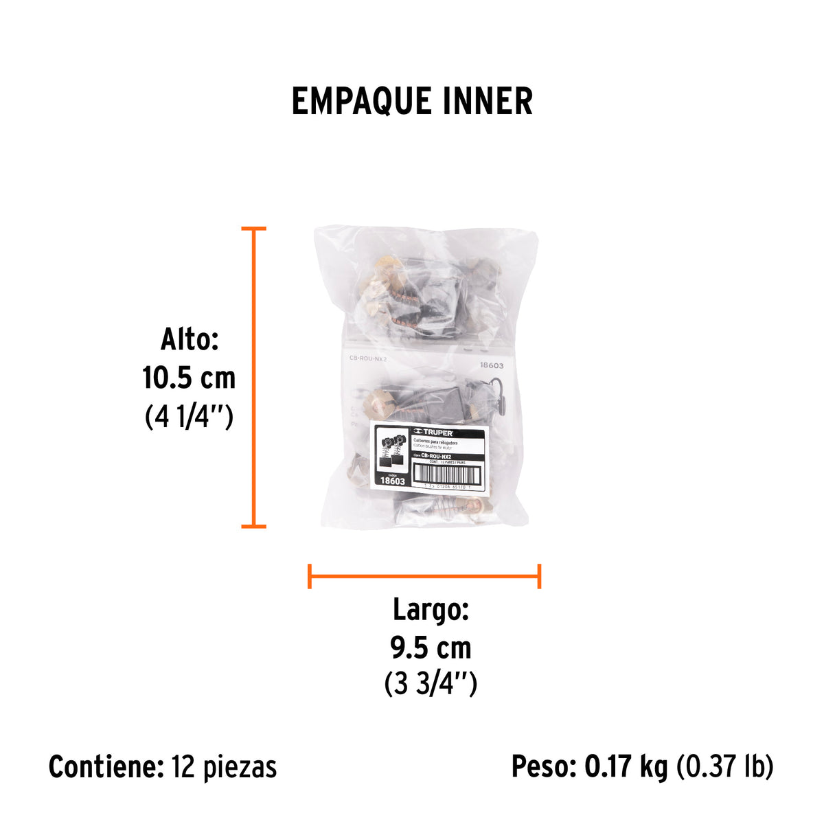 2 carbones para ROU-NX2 - SKU 18603