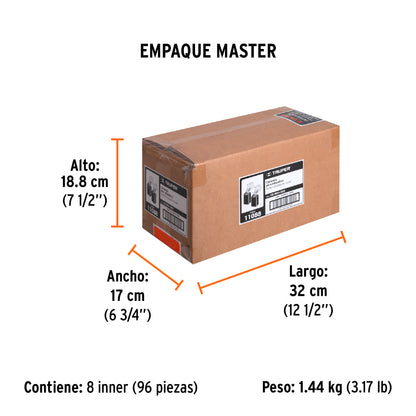 2 carbones para ROU-NX3 - TRUPER - SKU 11088