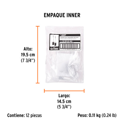 2 carbones para RPLUS-4NX - SKU 101985