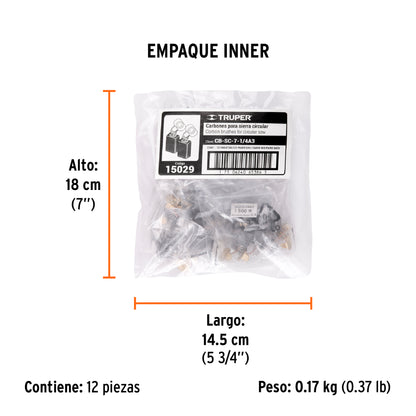 2 carbones para SICI-7-1/4A3 - SKU 15029
