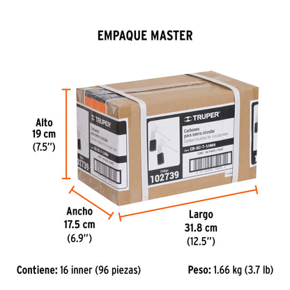 2 carbones para SICI-7-1/4N4 - SKU 102739